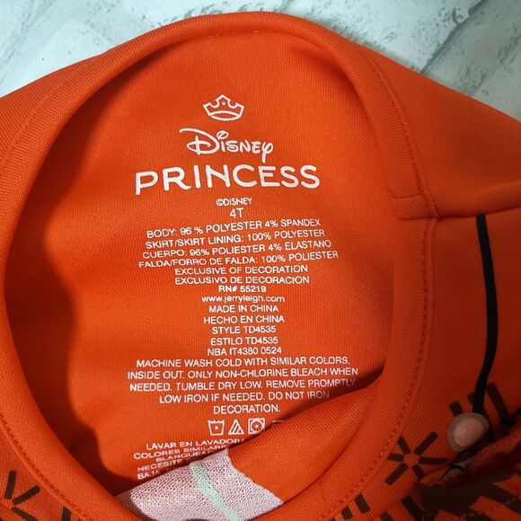 Disney Princess Moana Girls Tutu Dress - Picture 3 of 4